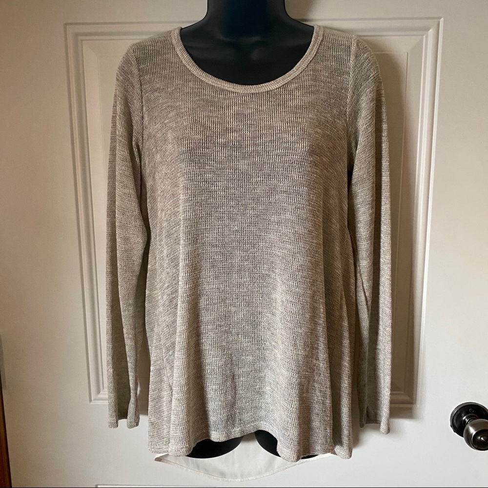 Studio Y Metallic Lightweight Sweater